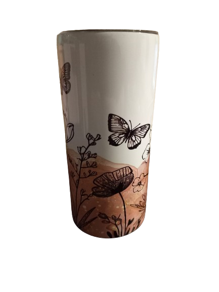 Wildflower 15oz hot cold Tumbler - Wilde Gifts 