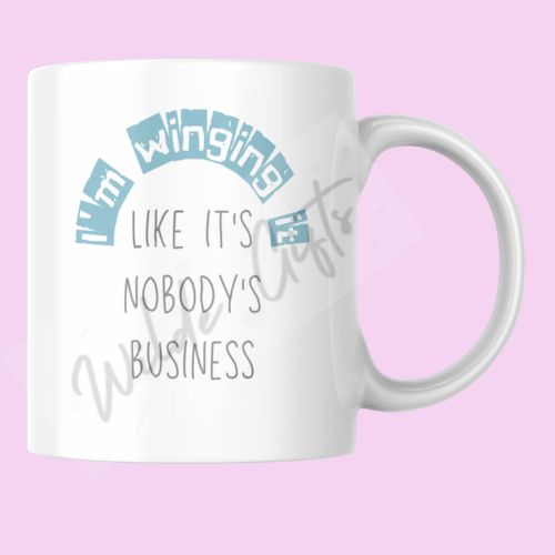 Winging it 11oz Mug - Wilde Gifts 