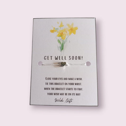 Get well soon wish bracelet (WB1170) image 1