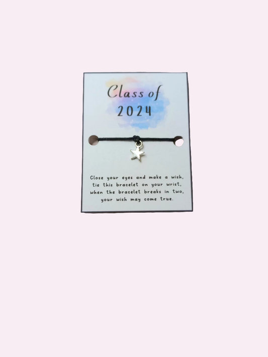 Class of 2024 wish bracelet (wb1144)