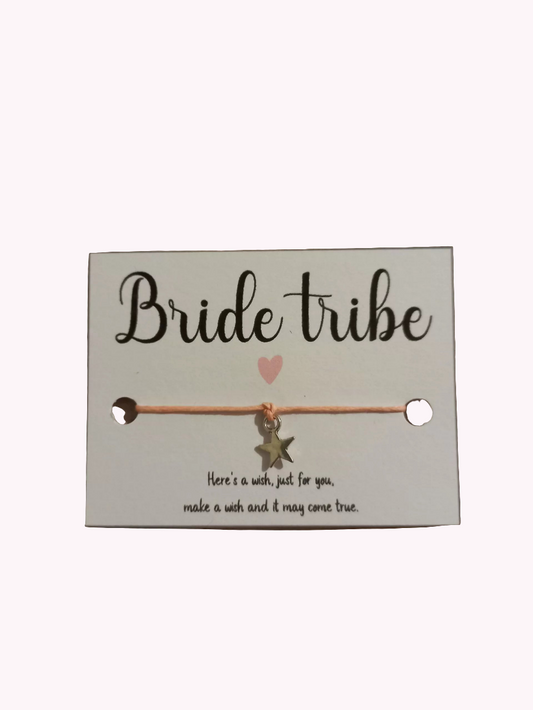 5, 10, 20,  Bride tribe mini wish bracelets (WB1116)