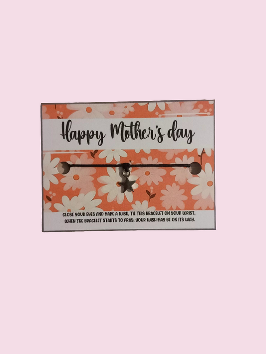 Happy mothers day wish bracelet (wb1210)