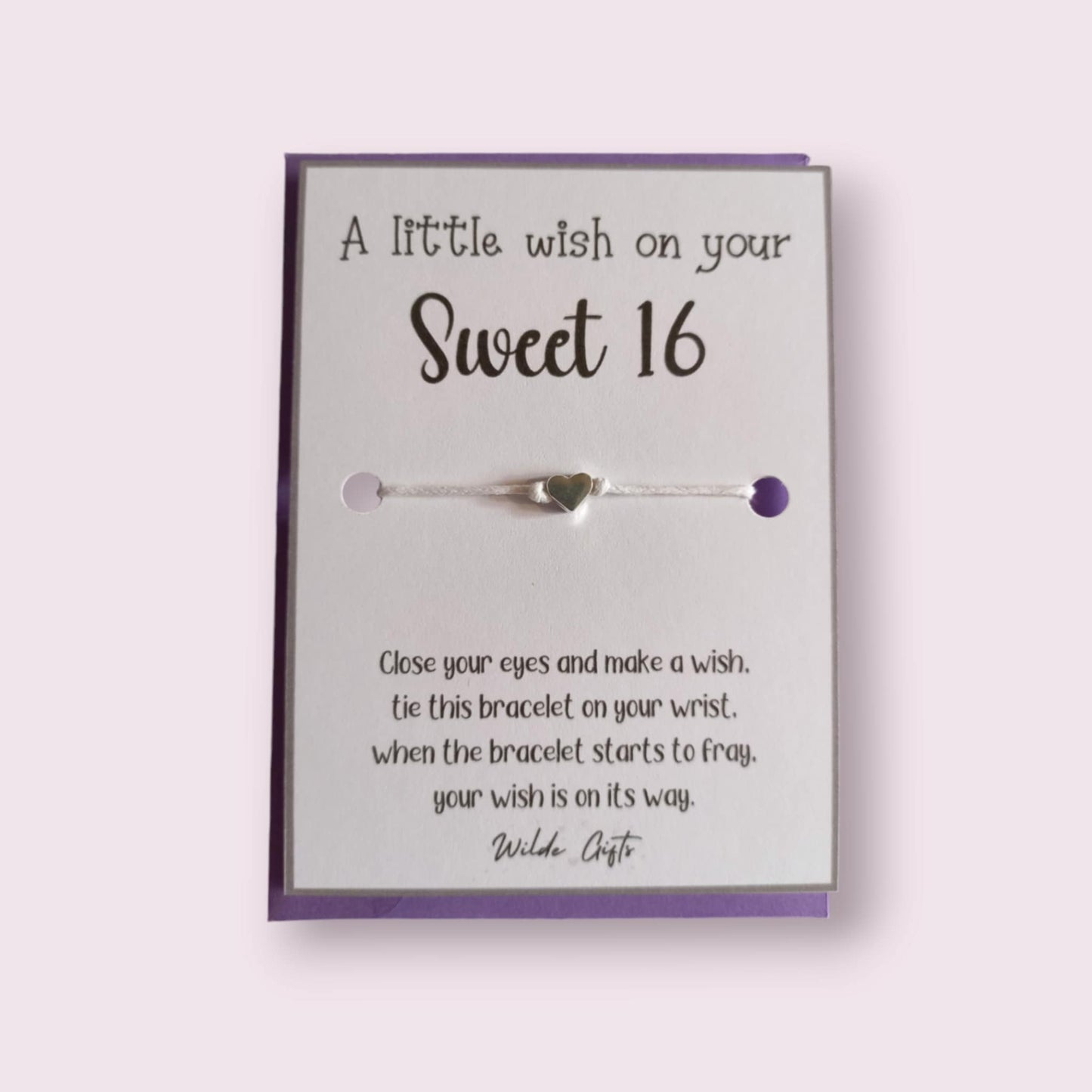 Sweet 16 wish bracelet (WB740)