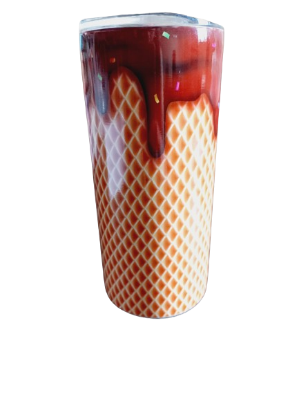 choc ice cream 15oz hot cold Tumbler - Wilde Gifts 