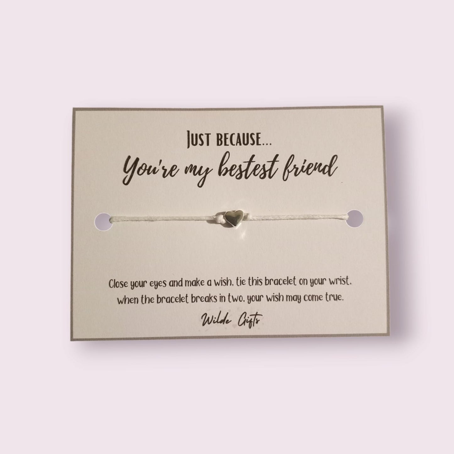 You are my bestest friend wish bracelet (WB868) image 1