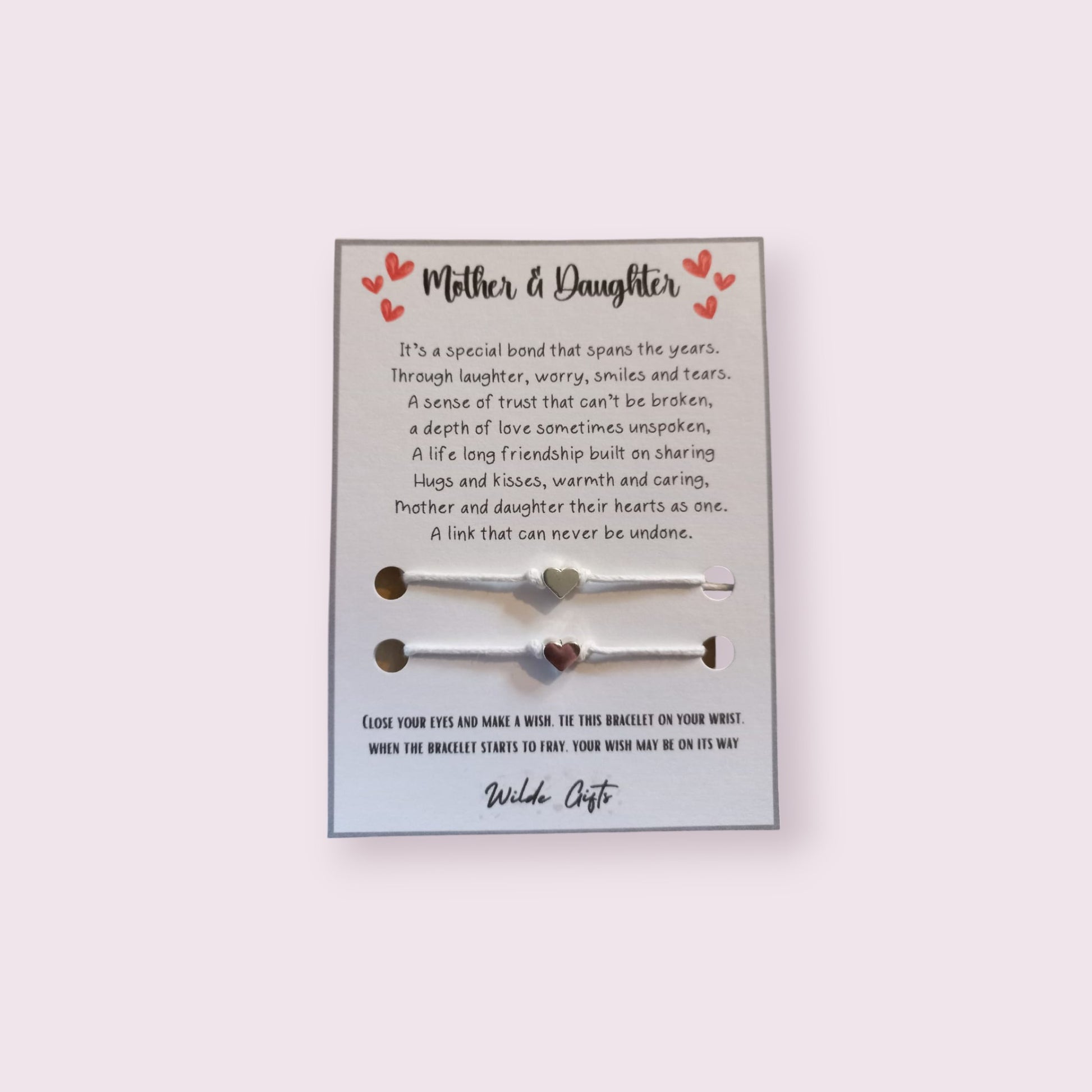 Mother &amp; Daughter duo wish bracelet (WB1253) image 0