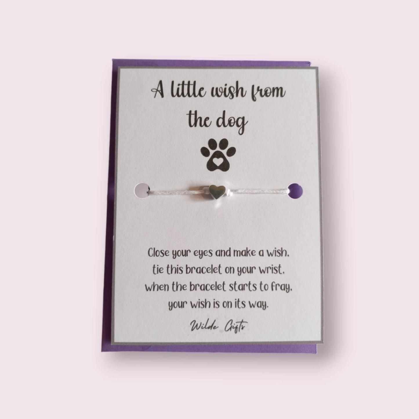 A wish from the dog wish bracelet (WB738)