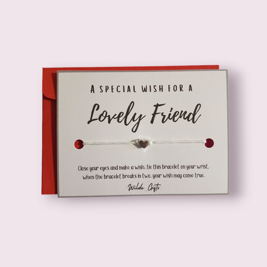 Lovely friend wish bracelet (WB1173)