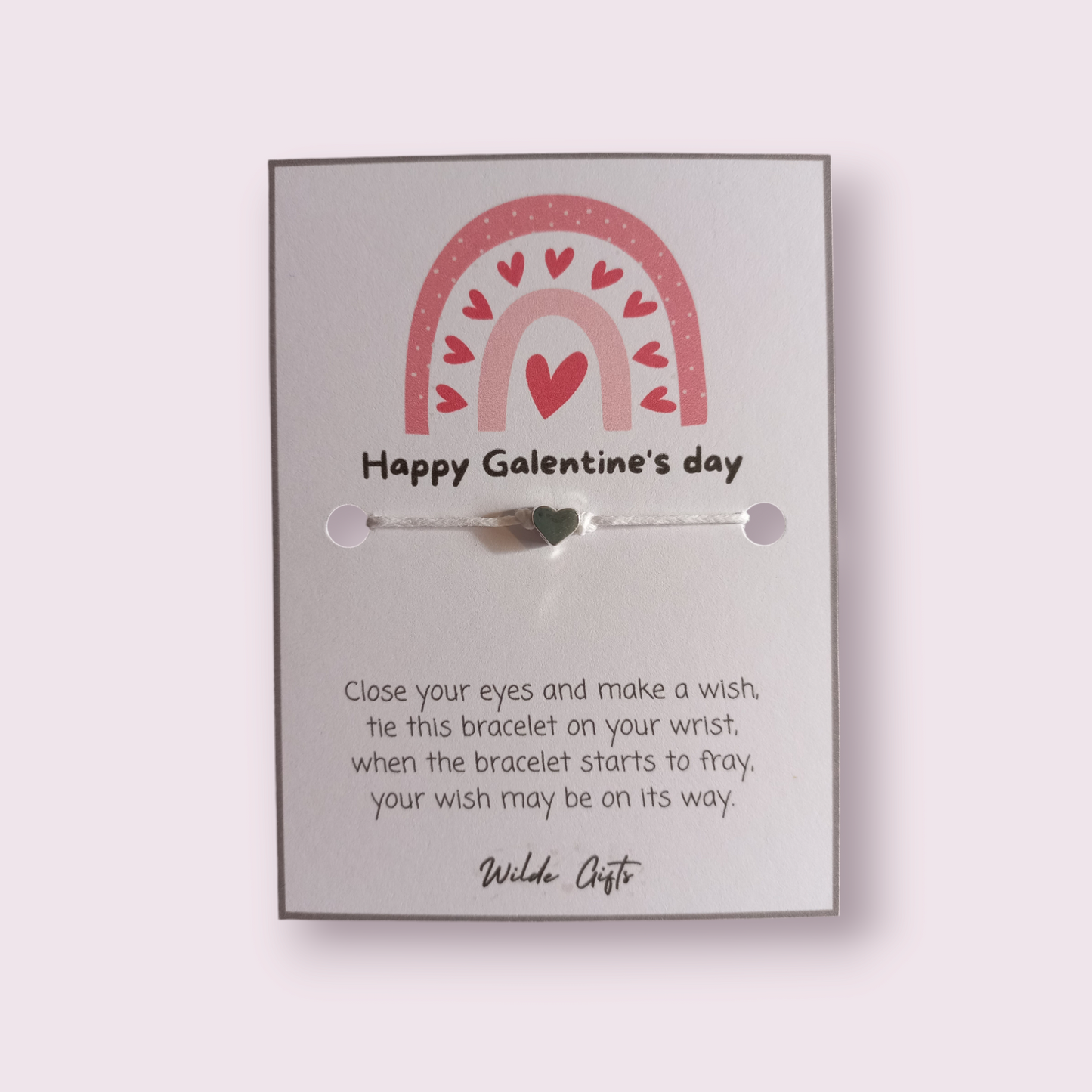 Happy Galentines day wish bracelet (WB929)