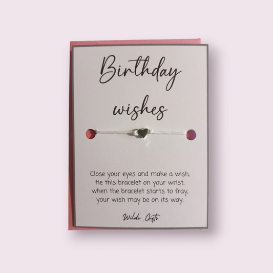 Birthday wishes Wish bracelet (WB934)