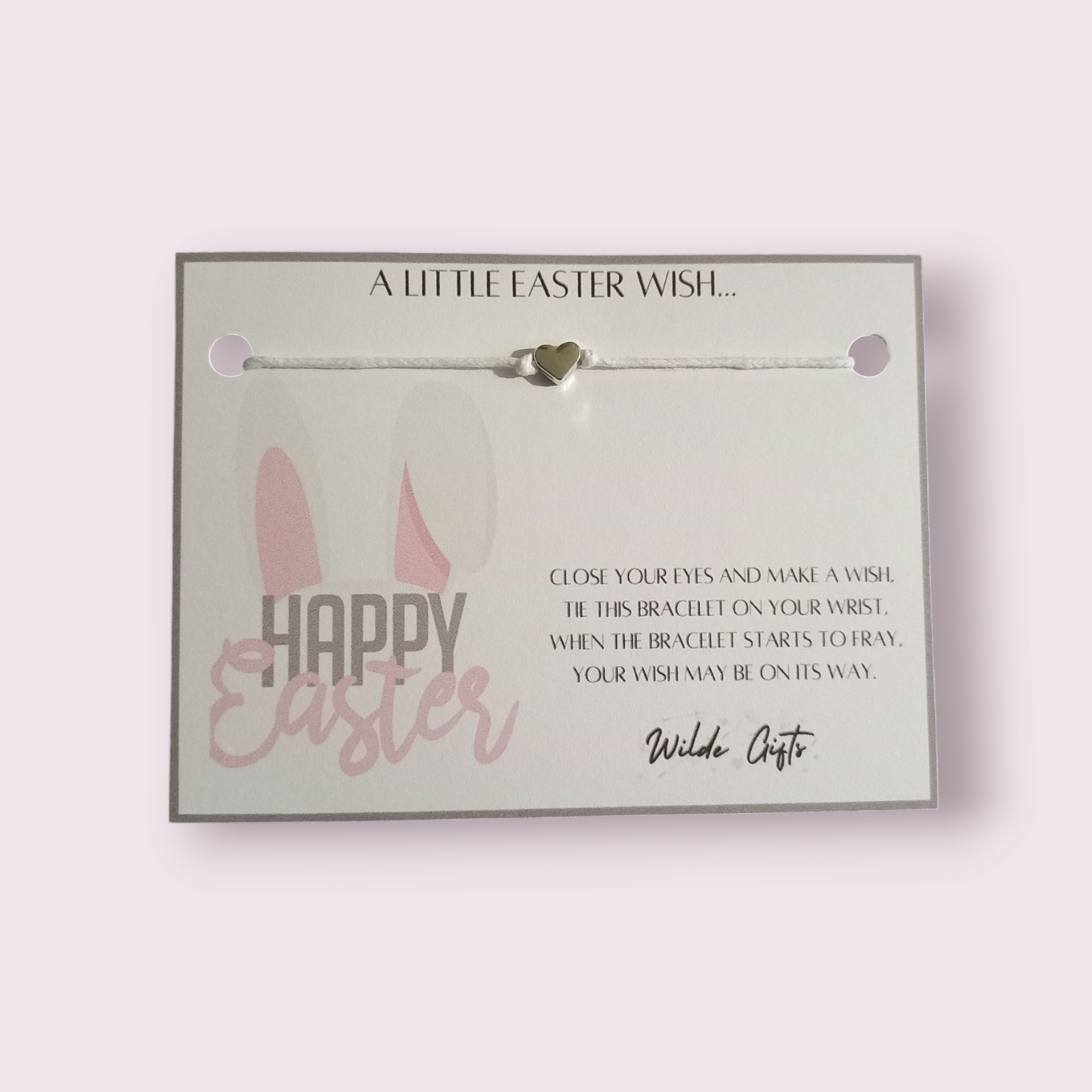 Happy Easter wish bracelet (WB621)