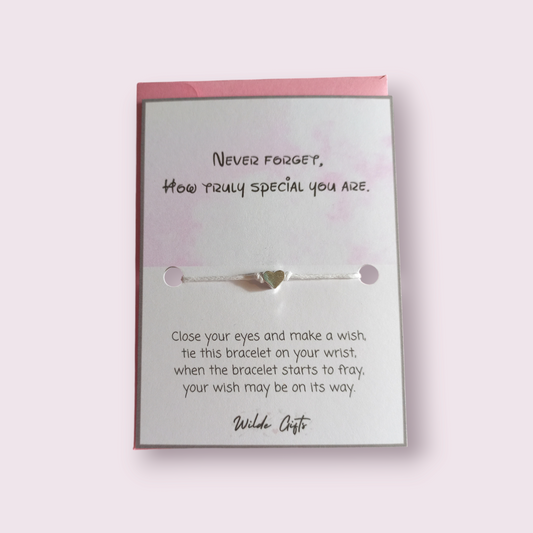 How special you are wish bracelet (WB933)