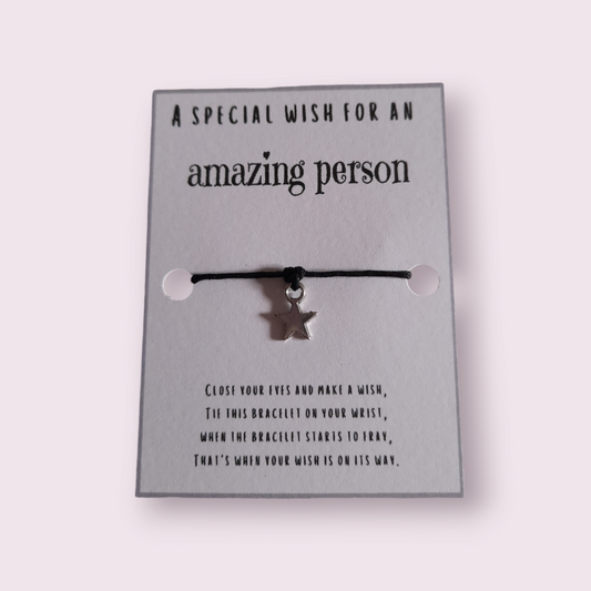 For An Amazing Person Mini Wish Bracelet (WB948)