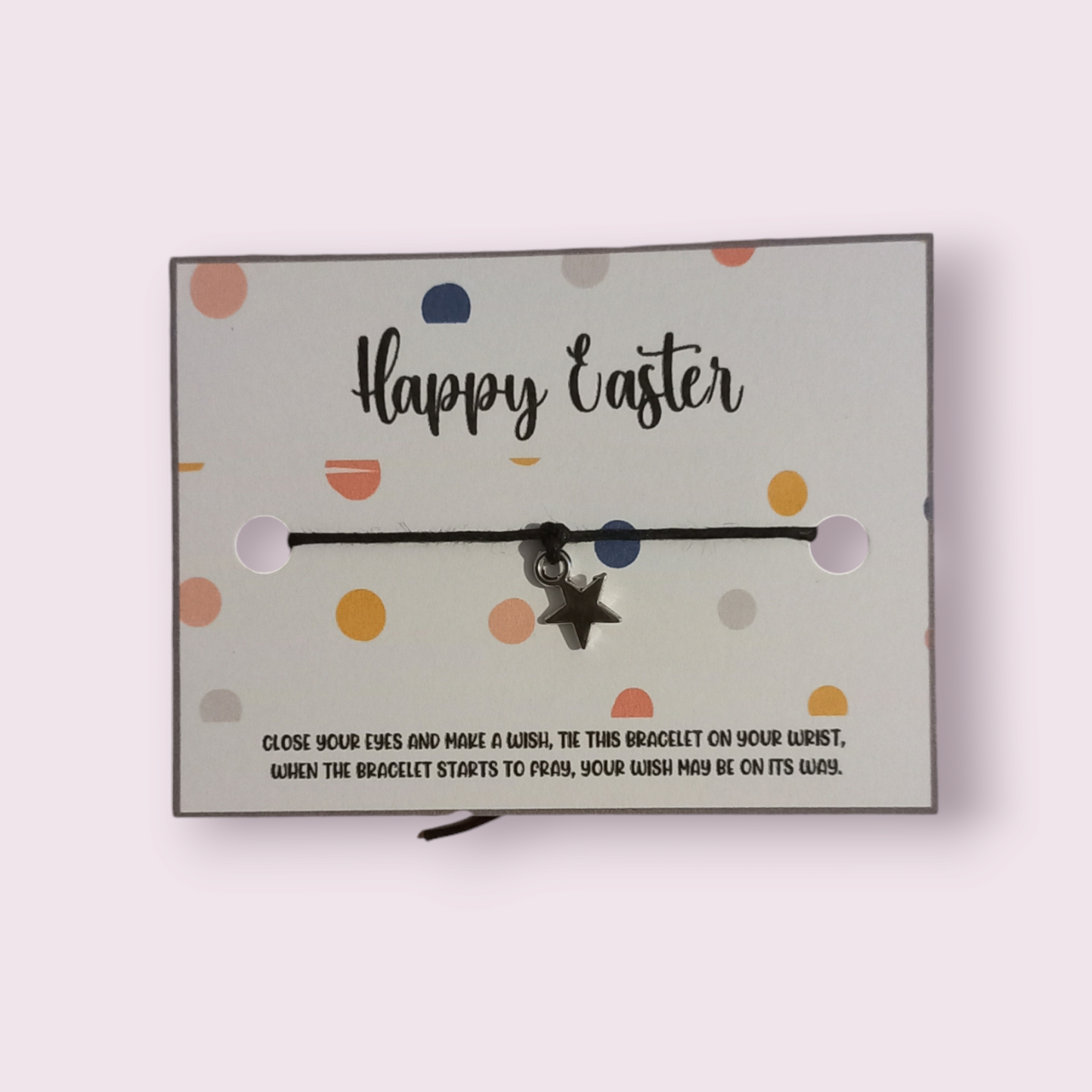 10 x Easter mixed  mini wish bracelet (wb1208)