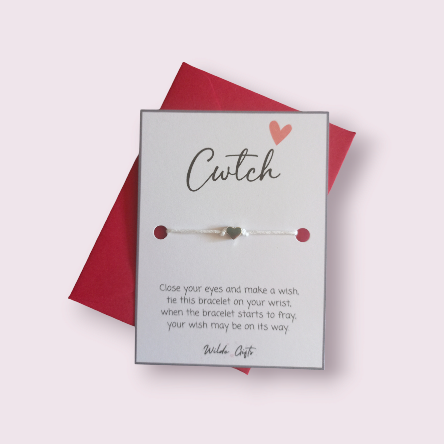 Cwtch Welsh wish bracelet (WB926)