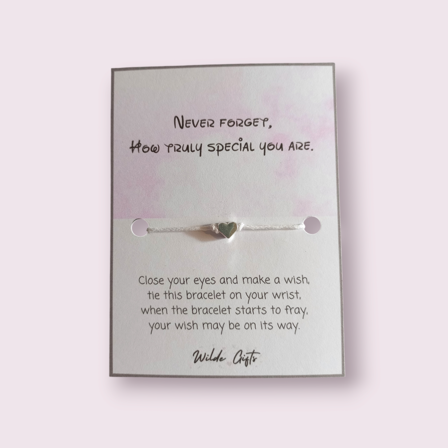 How special you are wish bracelet (WB933)