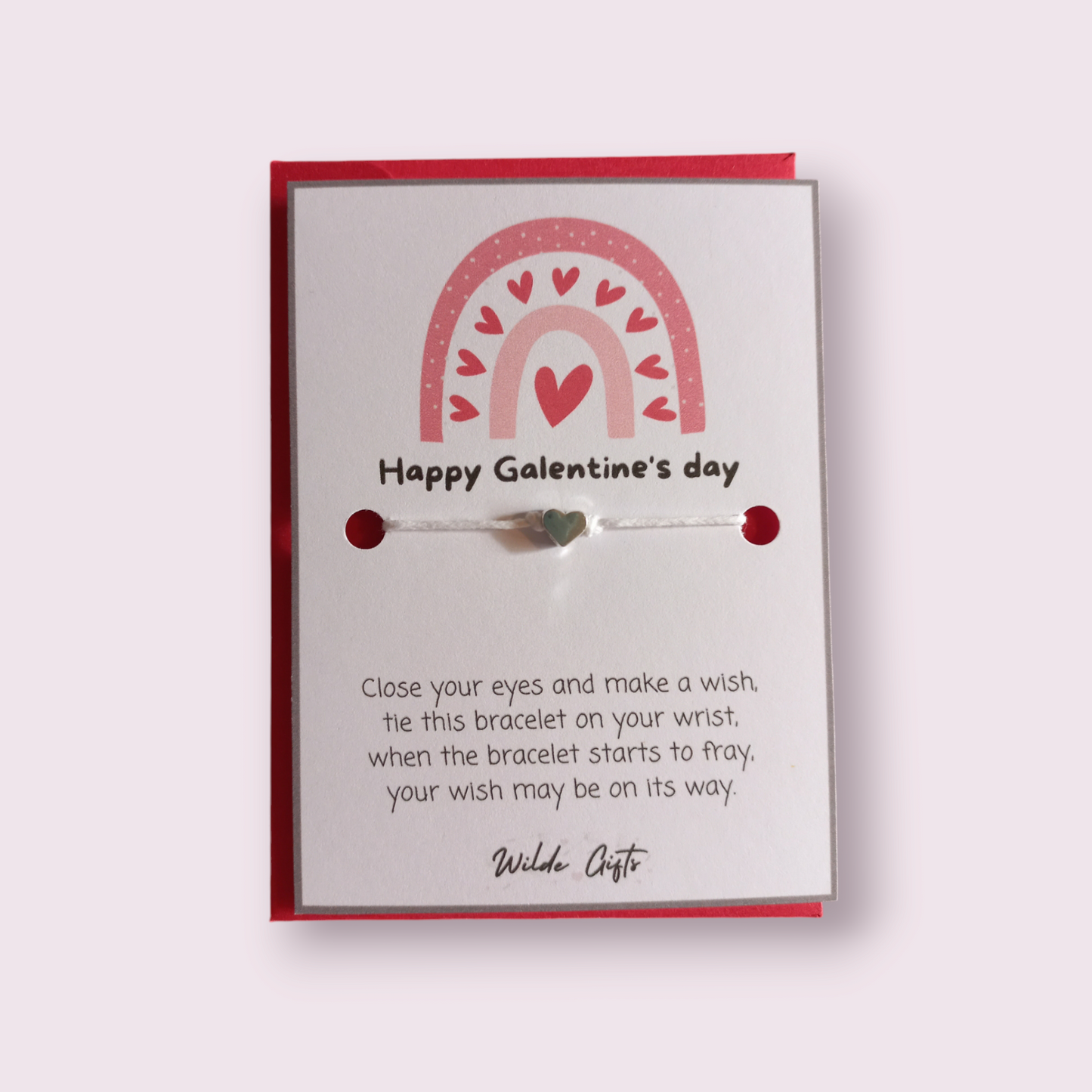 Happy Galentines day wish bracelet (WB929)