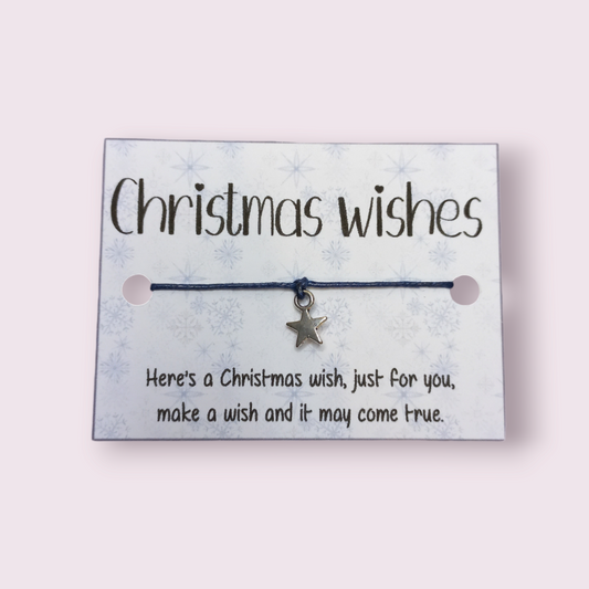 Christmas wishes Mini wish bracelet (WB1051)