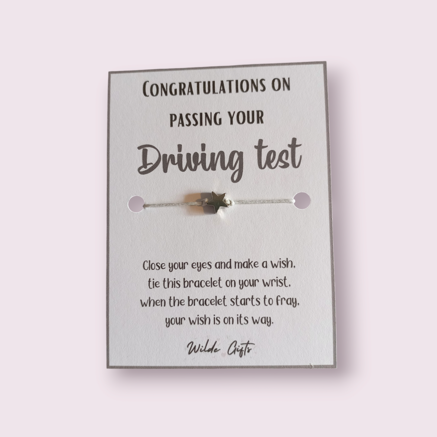 Congratulations - Passing driving test (WB794)