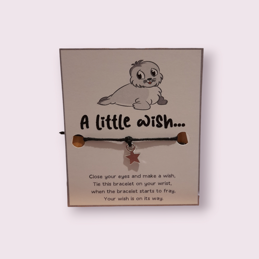 Baby Seal mini wish bracelet (WB516)