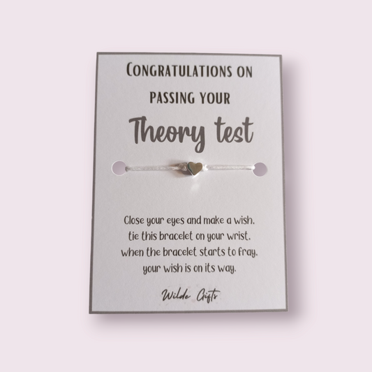 Congratulations - passing theory test (WB793)